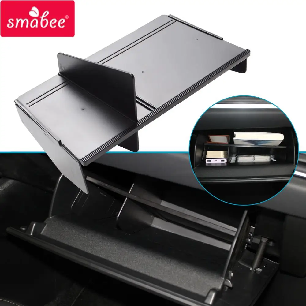 Smabee Car Glove Box Interval for Mazda CX-5 CX-8 2017 2018 2019 CX5 CX8 Console Tidying Co-pilot Storage Box Accessories