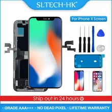 AAA + + + OLED per iPhone X XR XS Max sostituzione schermo LCD per iPhone 11 Pro Max Display con 3D Touch Assembly True Tone