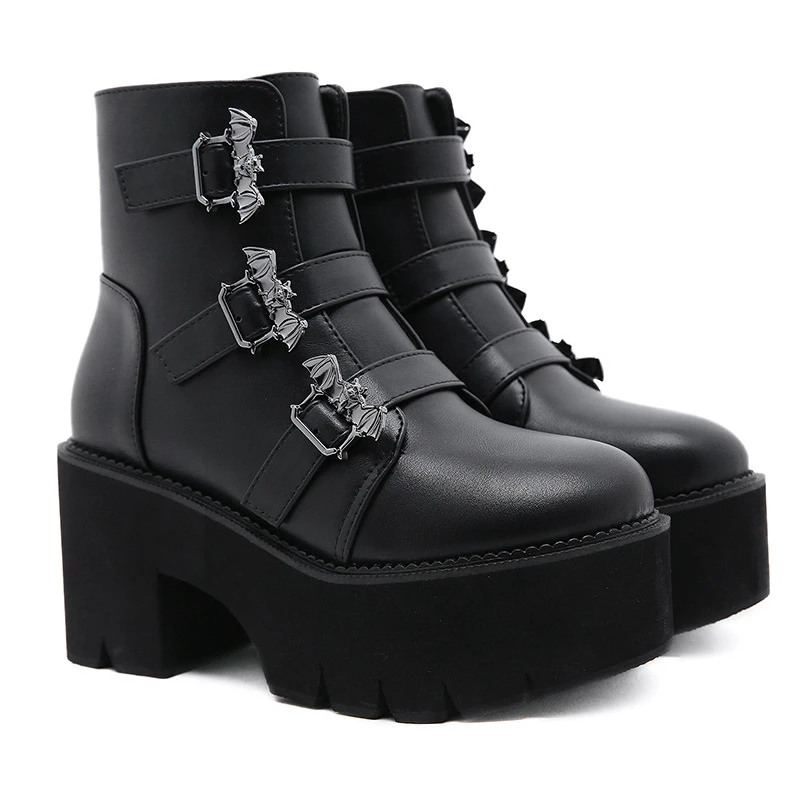 gothic platform heels