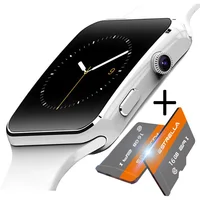 Smart Klok Bluetooth Sport Passometer Smartwatch Met Camera Ondersteuning Sim Tf Card Whatsapp Facebook De Mens 'Horloges Reloj