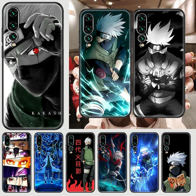 Anime Hatake Kakashi Narutos Phone case For Huawei P Mate P10 P20 P30 P40 10 20 Smart Z Pro Lite 2019 black painting cell cover