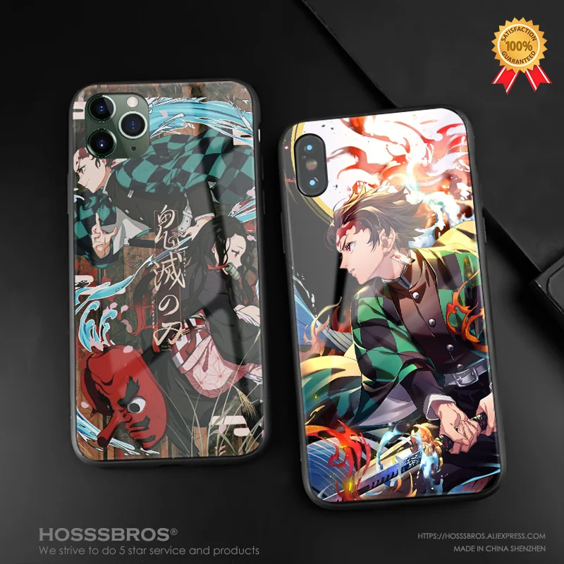 Tanjiro Kamado Kimetsu no Yaiba аниме для Apple iPhone 6s 7 8 Plus X XR XS 11 12 13 mini Pro MAX мягкий силиконовый