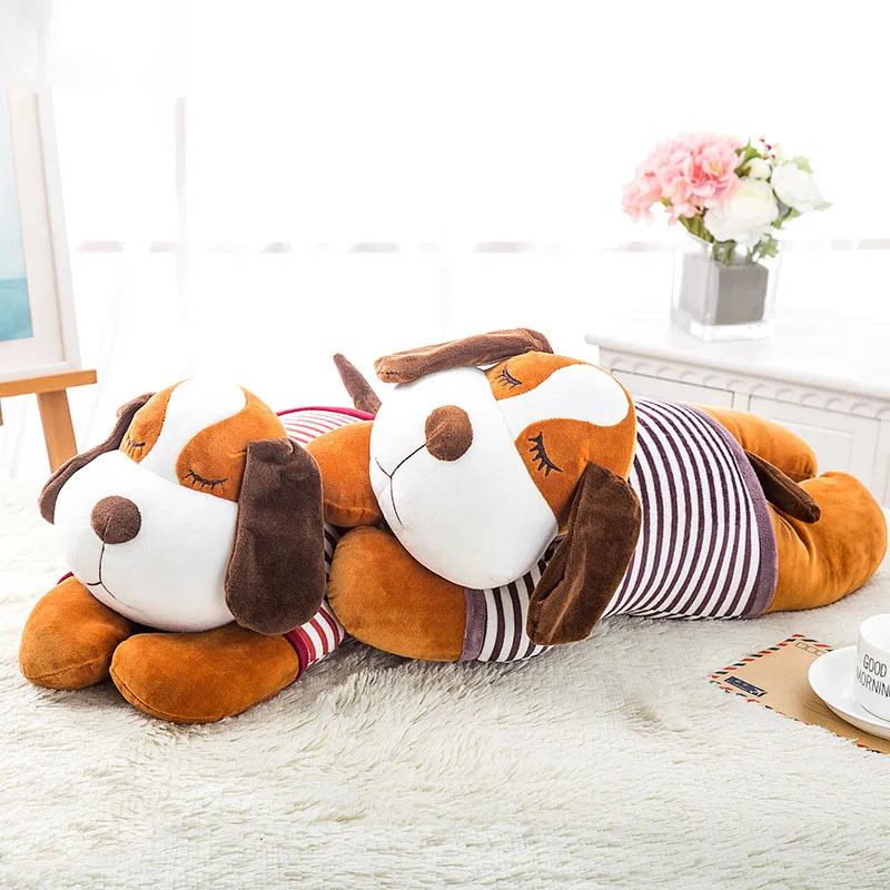55cm 1pc new cartoon plush stuffed dog big dolls cute plush animal children birthday gift dog plush pillow WJ113