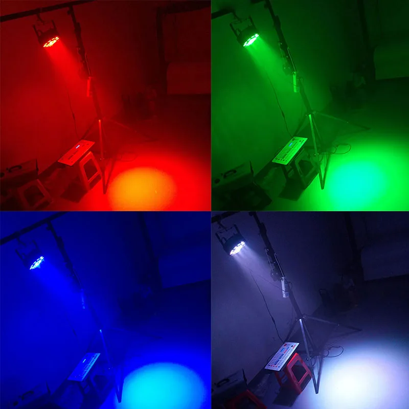 Светодиодный светильник Fat Par 9X10W + 1X30W RGB 3 в 1 светодиодный DMX512 Голосовое