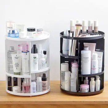 

Rotate the cosmetic container 360 degrees Jewerly Makeup Storage Holder