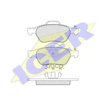 181431_колодки Дисковые Передние! Renault Laguna Ii 1.6i/1.8i/1.9dci 01 Диск 15" Icer 181431 Icer арт. 181431
