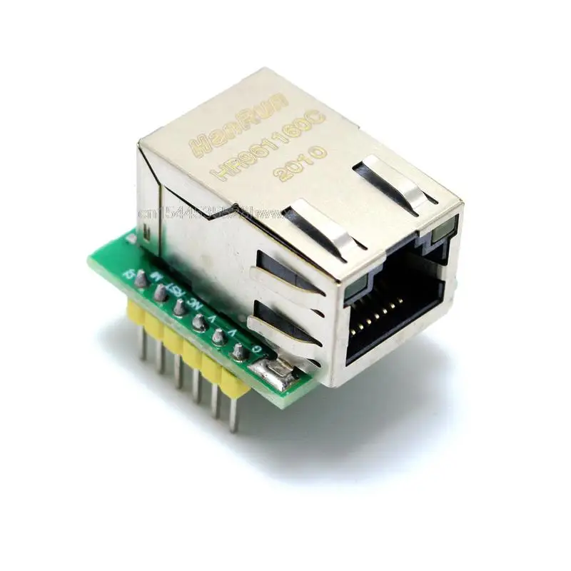 USR-ES1 W5500 Chip New SPI to LAN/ Ethernet Converter TCP/IP Mod | Электронные компоненты и принадлежности