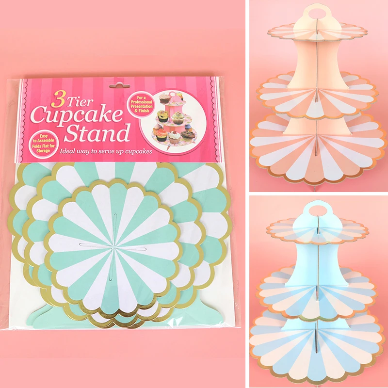 

Birthday Party Wedding Holiday decoration Dessert Assembly Paper Cake Stand Rack kitchen dining cake storage