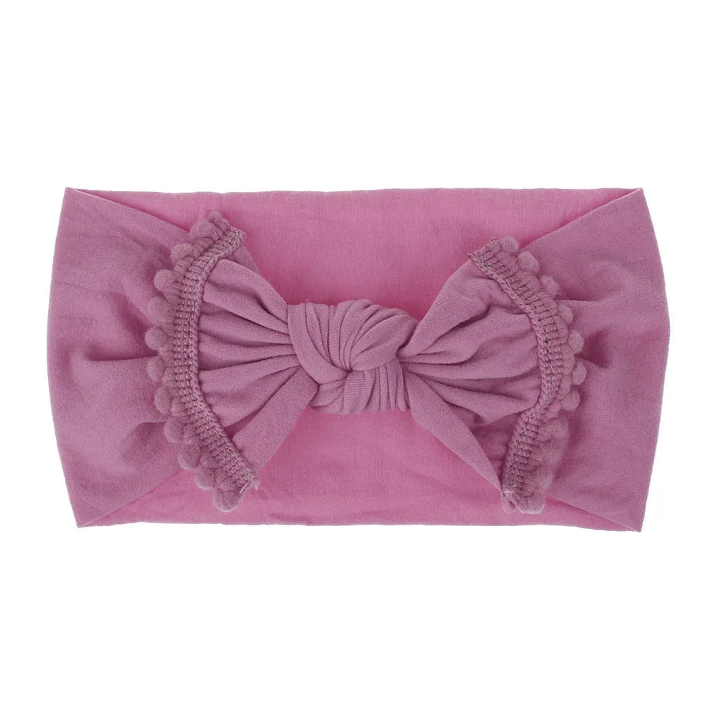 new baby headband Infant hair accessories Baby Toddler Infant Bowknot Headband Stretch Headwear Gift Toddlers headwrap
