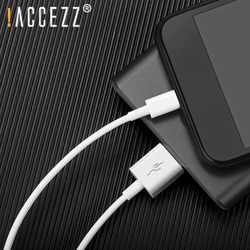 ! Кабель ACCEZZ для быстрой зарядки и передачи данных 8pin iPhone X 10 8 7 6 5 Plus iPad Mini IOS 9 11 a