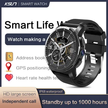 

KSUN R907 4G Smart Watch Android 7.1 With 8MP Camera GPS 2.03 inch Screen 800Mah Battery Sport Business Strap For Men