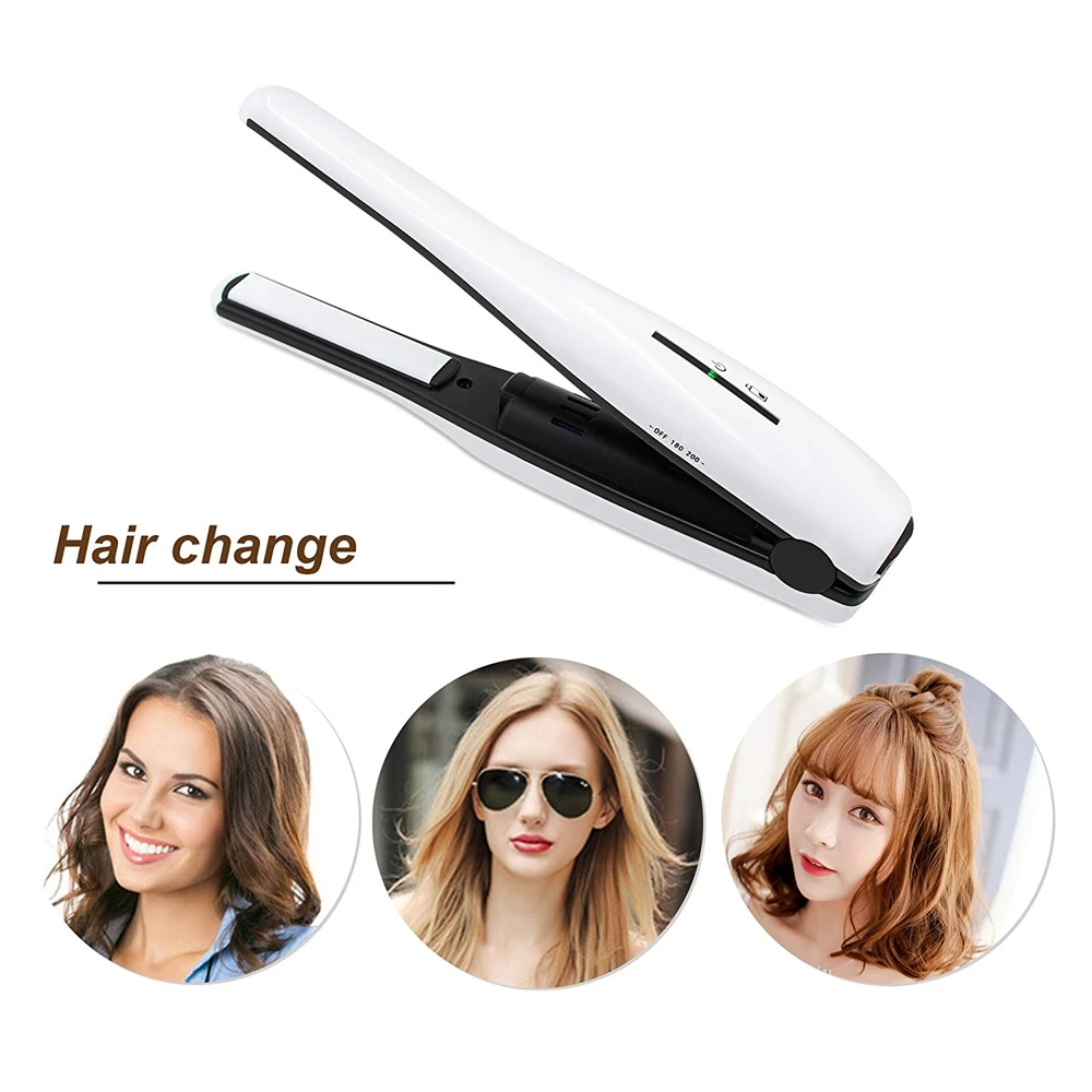 mini ceramic hair straightener