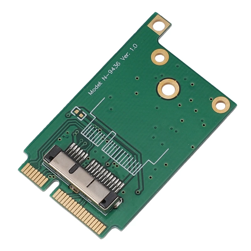 Мини-конвертер PCI-E адаптер карты 52-Pin Mini PCI eэкспресс-адаптер модуль для Apple BCM94360CD BCM94331 BCM943602CS BCM94360CSAX