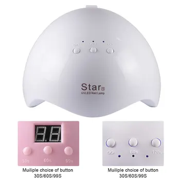 

RU Fast Shipping 6W 12W Portable Nail Dryer Pink White LED UV Lamp USB Cable Nail Art Tools Nail Lamp Gel Varnish Curing Machine