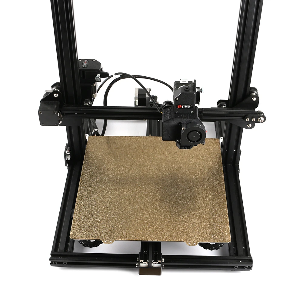 310x310 мм двухсторонний текстурированный пей пружинный стальной лист с порошковым покрытием пей пластина для Creality CR10 CR-10S CR10S 3d принтер