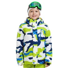 SAENSHING детский сноуборд куртки детская Водонепроницаемая лыжная куртка для мальчиков и девочек зимняя Лыжная куртка для катания на лыжах и куртка для сноуборда