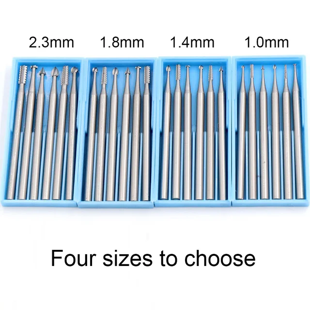6 Frese Per Incisione In Acciaio Al Tungsteno - Diametro 2.35mm, Per Legno E DIY - Foto 11