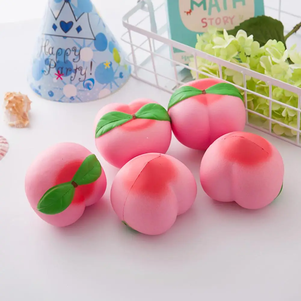 TWISTER CK 10CM Peach Squishy Slow Rising Jumbo Cute Sweet Cream Scented Bread Cake Kids Toy 1 TWISTER CK 10CM Peach Squishy Slow Rising Jumbo Cute Sweet Cream Scented Bread Cake Kids Toy 2