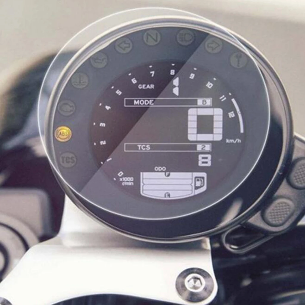 

Motorcycle Dashboard Scratch Protection Film Screen Protector for Yamaha XSR700 XSR900 16-17