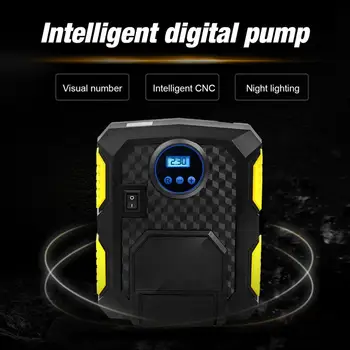 

New Digital Tire Inflator DC 12 Volt Car Portable Air Compressor Pump 100 PSI Car Air Compressor for Car Motorcycles Bicycles