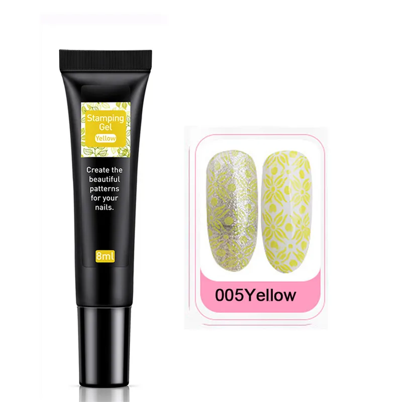 005Yellow Elite99 Гель-лак для ногтей цветной дизайн ногтей украшения печать рисунка лак для ногтей Отмачивание Ультрафиолетовая лампа для маникюра - Color: 005Yellow