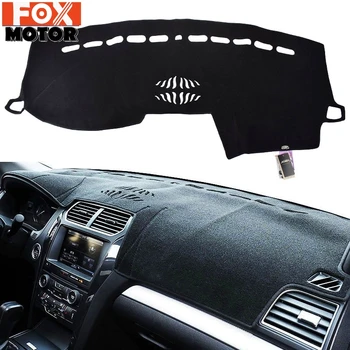 

Xukey Dash Mat Dashmat Dashboard Cover Sun Shade Dash Board Cover Carpet For Ford Explorer 2011 2012 2013 2014 2015 2016 - 2018
