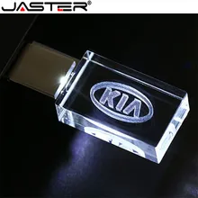 JASTER хит KIA kristal+ металлический USB флеш-накопитель, флешка, 4 ГБ, 8 ГБ, 16 ГБ, 32 ГБ, 64 ГБ, 128 ГБ, внешняя карта памяти, u-диск