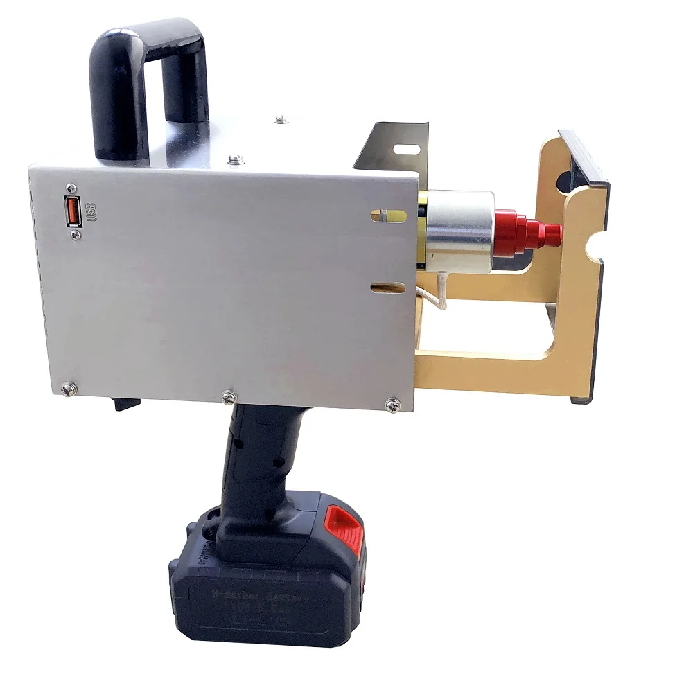 

New Arrival Battery Type High-end PE02-B Handheld Dot Peen Marker Vin No. Marking good lithium battery long time working