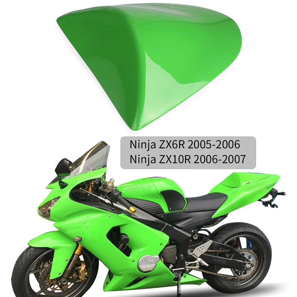 For Kawasaki Ninja ZX636 2005-2006 & ZX10R 2006 2007 Rear Pillion Passenger Seat