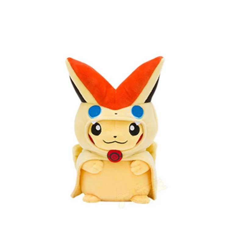 20 см аниме Rowlet Victini косплей Пикачу плюшевая игрушка Милый Пикачу Кукла Мягкие животные игрушки для детей подарок для детей Новинка