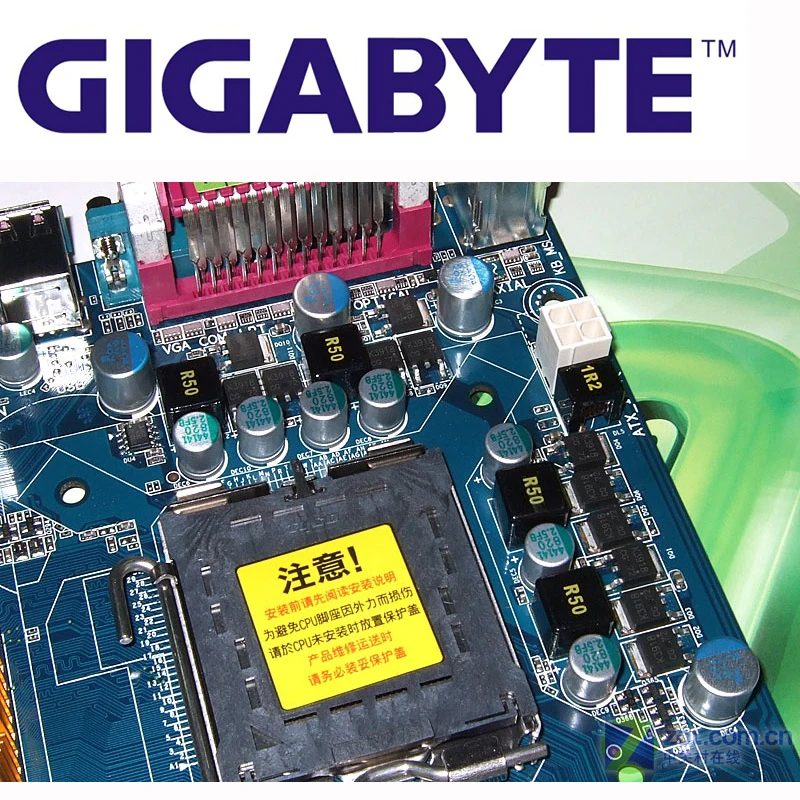 Для Intel P35 LGA 775 P35 DDR2 Gigabyte GA-P35-DS3L материнская плата USB 8G P35-DS3L настольная SATA II системная плата PCI-E X16