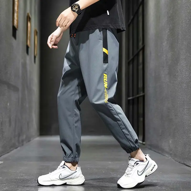 Harem Man Sweat Pants Casual Free Shipping Training Track Trousers Sport Young  La Flated Cotton Plain Fashion Men's Sweatpants - AliExpress