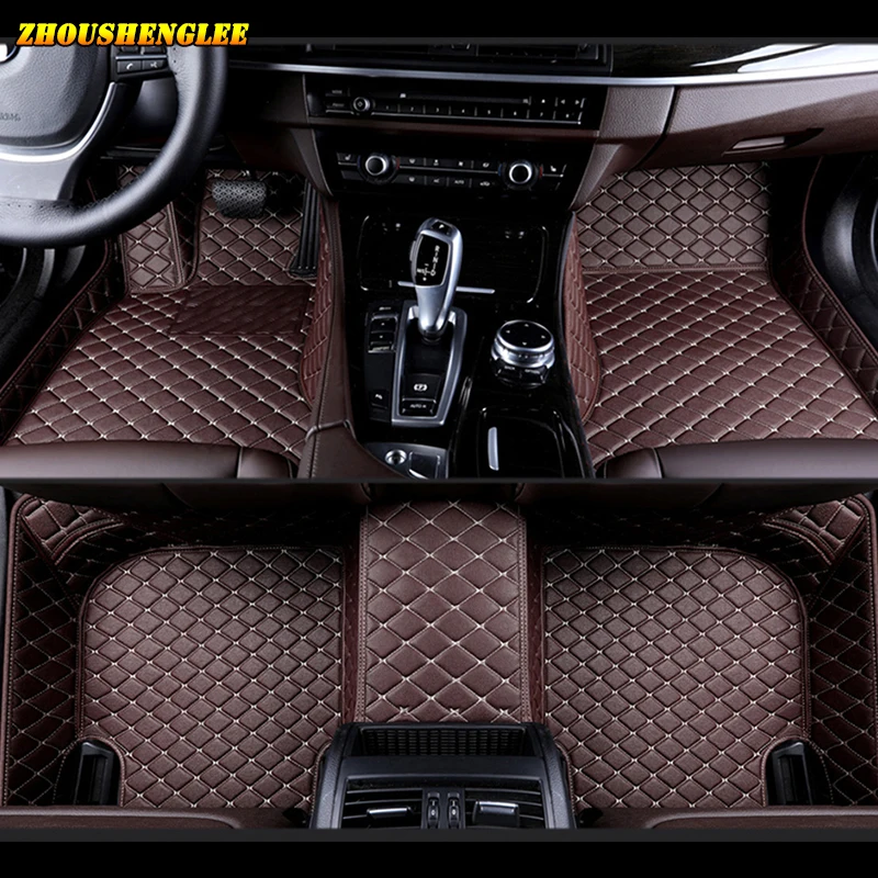 Zhoushenglee автомобильные коврики для Jaguar фирменные мягкие аксессуары XJ XK XF XE XJL XJ6 XJ6L