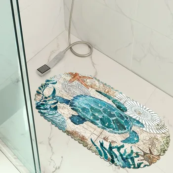 

Bathroom Mat Non-Slip Mat Hotel Mat Bathtub Mat Kitchen Pad Waterproof Suction Cup Pad Graphic Customization