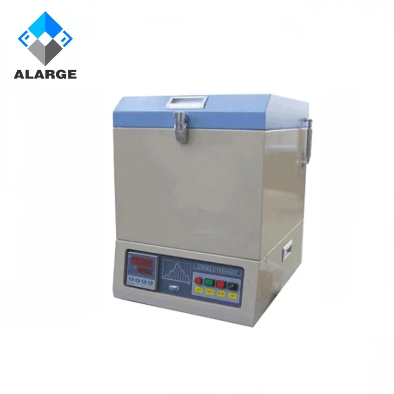 energy saving crucible mini glass tempering furnace