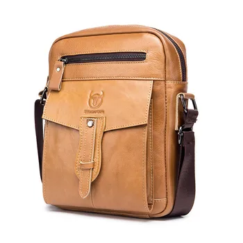

Genuine Leather Men brand bag Shoulder Bag Vintage male Casual totes Handbag Cowhide Crossbody Bag Men Business Messenger Bag