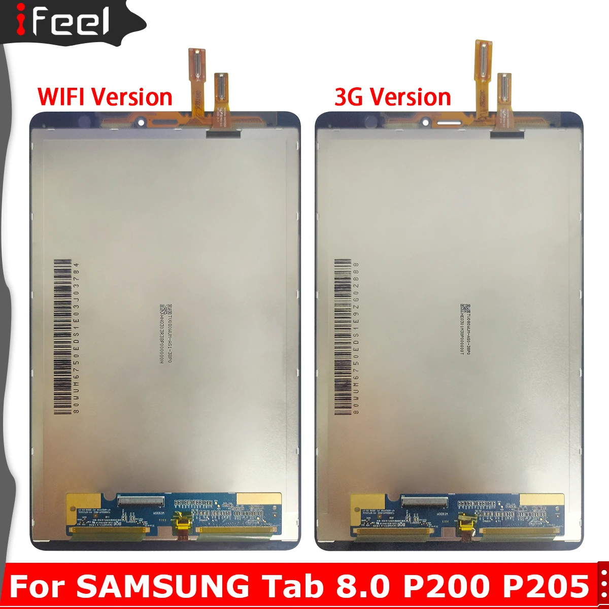 LCD untuk Samsung Galaxy Tab SM-P200 SM-P205 Layar Sentuh