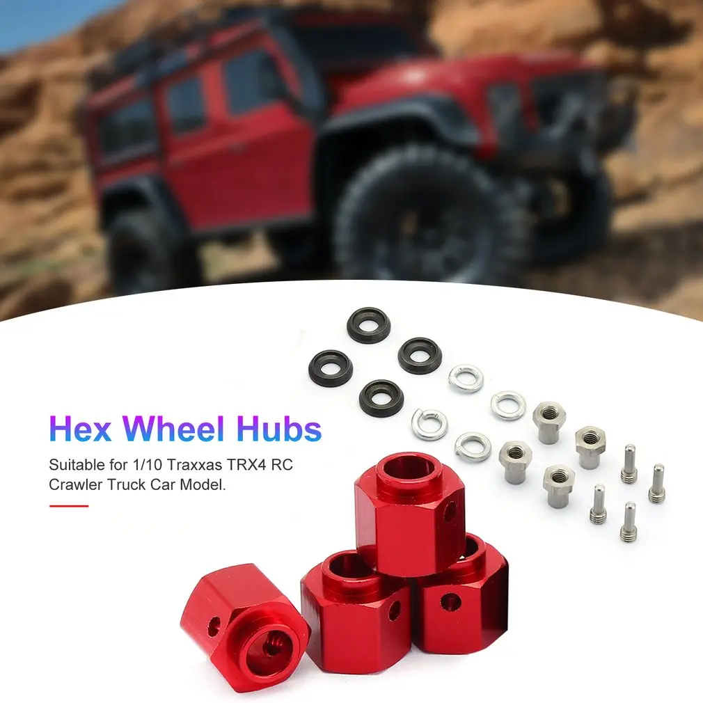 Автомобильный Расширенный адаптер расширенный набор 6-12 мм для 1/10 TRAXXAS TRX-4 TRX4 RC колеса грузовика Upgrate Запчасти Аксессуары