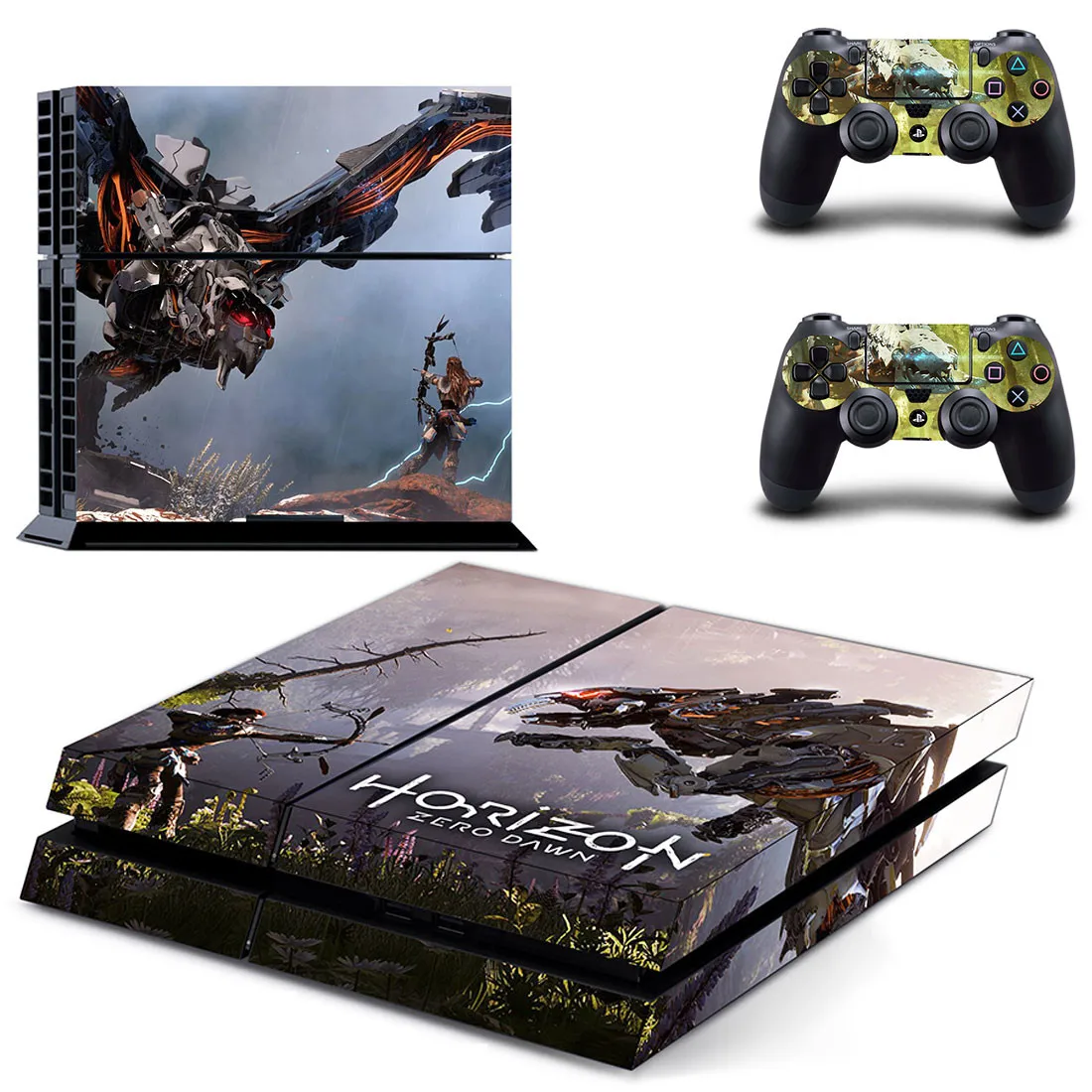 Horizon Zero Dawn PS4 наклейка s Play station 4 кожа наклейки для playstation 4 PS4 консоли и контроллера Скины Виниловые