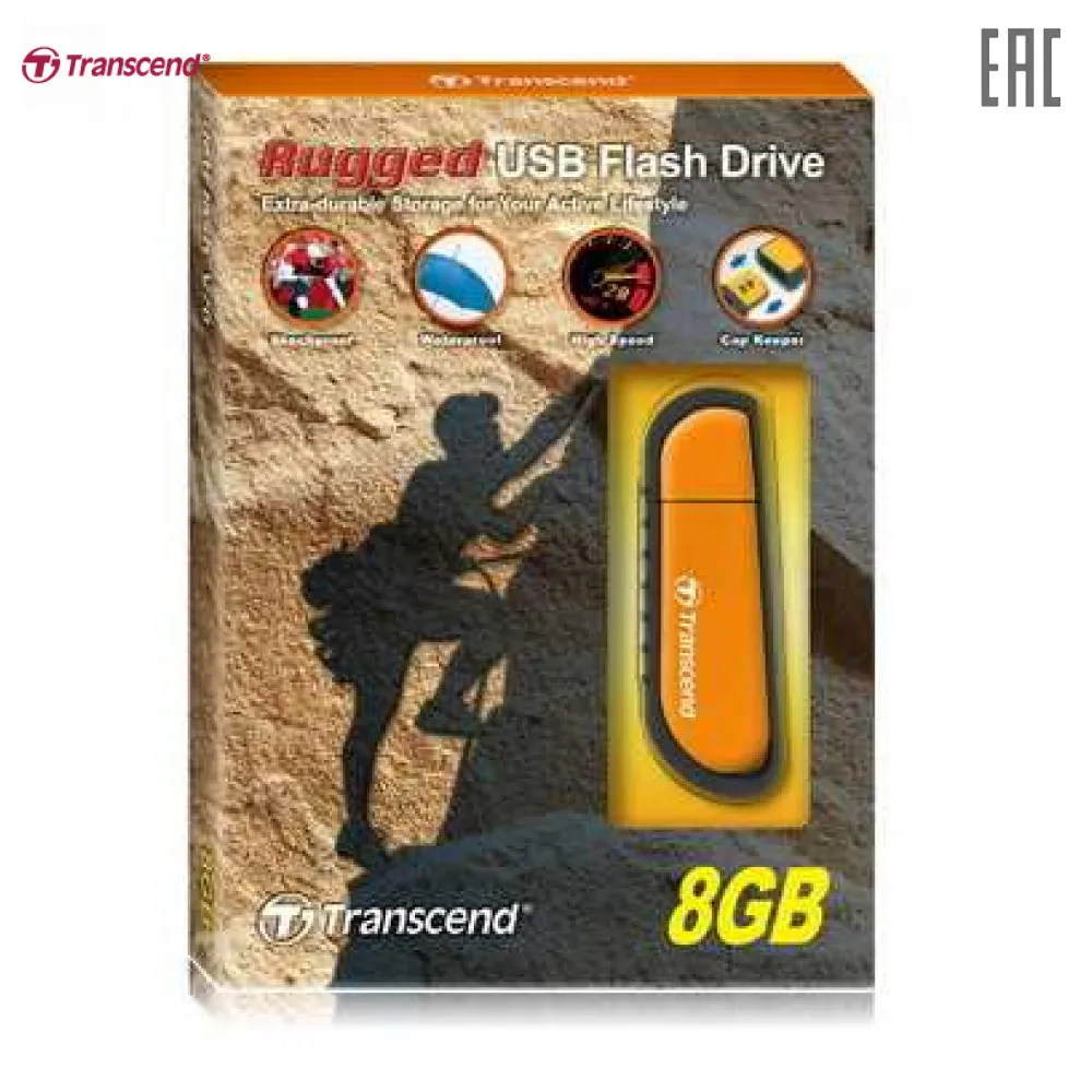 Флэш-накопитель 8GB JETFLASH V70(Orange