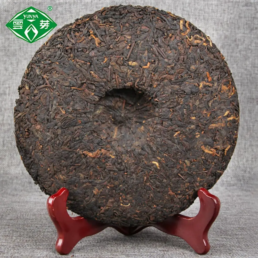 Puwen 2006 Te Pu'er Yunya Shu Pu'er "Сокровища"(Zhen Pin) спелый чай Pu'er торт 400 г