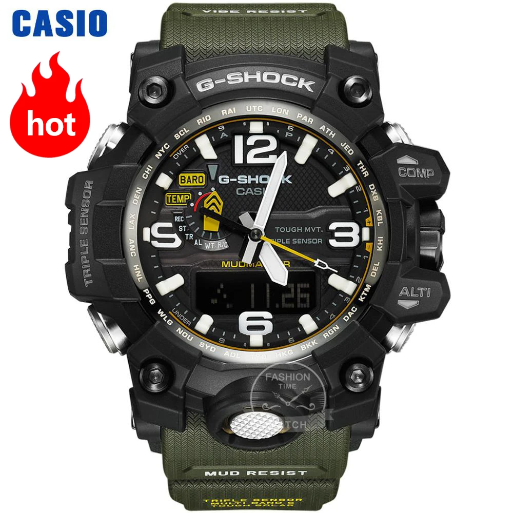 Часы Casio G SHOCK мужские часы Лучший бренд класса люкс Двойные светодиодные военные
