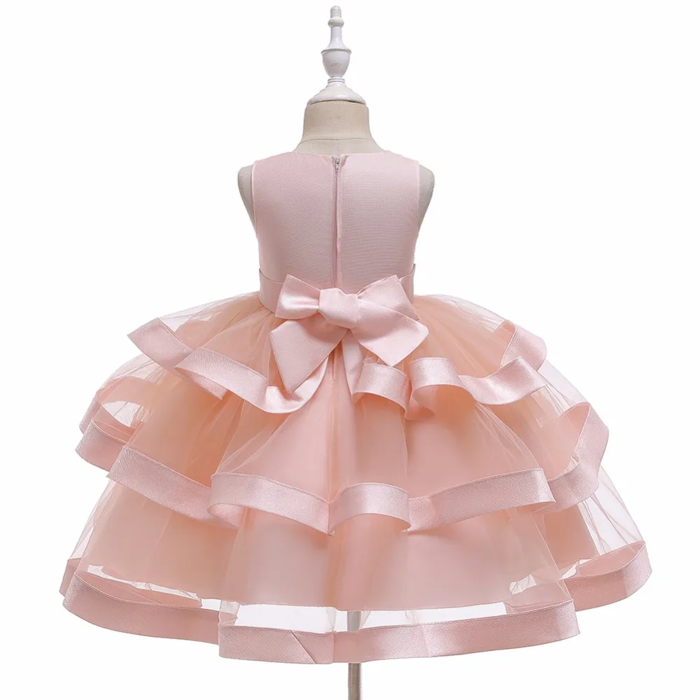 Осенние платья для девочек детские нарядные платья Платья на Хэллоуин Детские розовые платья вечерние платья для девочек от 0 до 8 лет
