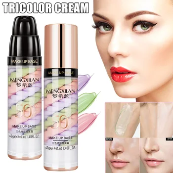 

High Quality Makeup Base Cream Moisturizing Brightening Concealer Oil Control Refreshing Cream