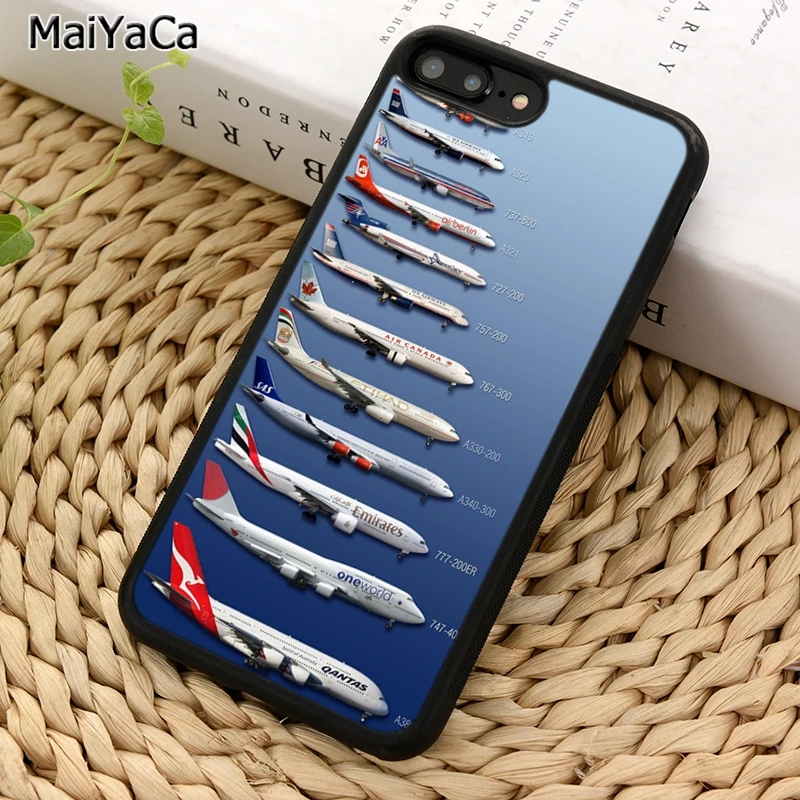 MaiYaCa Fixed wing Aircraft Phone Case For iPhone X XR XS 11 12 13 Pro MAX 5 6 7 8 Plus Samsung Galaxy S8 S9 S10 | Мобильные