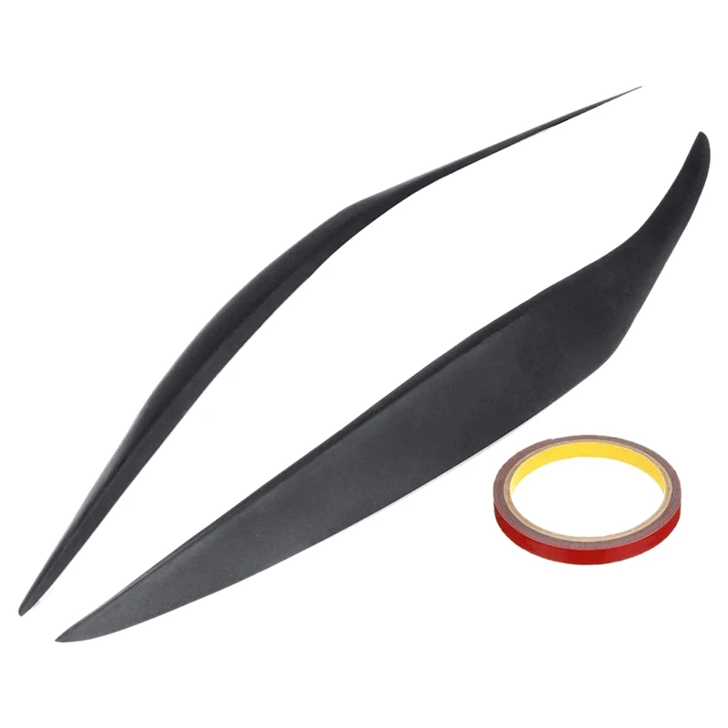 

Car Headlight Eyebrow Trim Headlamp Eyelids Styling for Ford Fiesta MK7.5 MK8 12-17