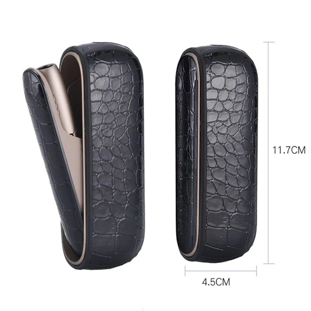 Черный боковой Чехол для iqos 3 0 + чехол с полным покрытием Duo кожаный аксессуары IQOS |