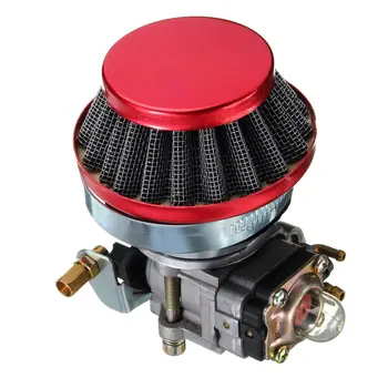 

Carburettor Carb Air Filter Fuel Line Kit Strimmer Hedge Trimmer Brush Cutter Chainsaw 43cc 49cc 50cc 2-Stroke Carburetor