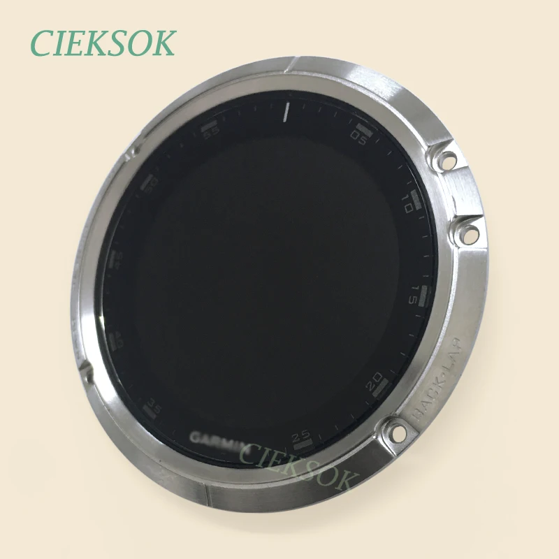 Полный ЖК-экран с передней крышкой чехол для спортивных смарт-часов Garmin Fenix 5 Plus
