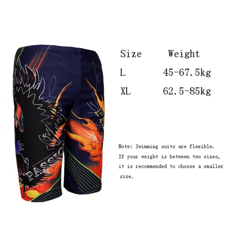 Men Swim Trunks Quick Dry Waterproof Bathing Suit Male Diving Swimsuit Boxer Briefs Surf Board Beach Men\'s Sportswear Swimwear